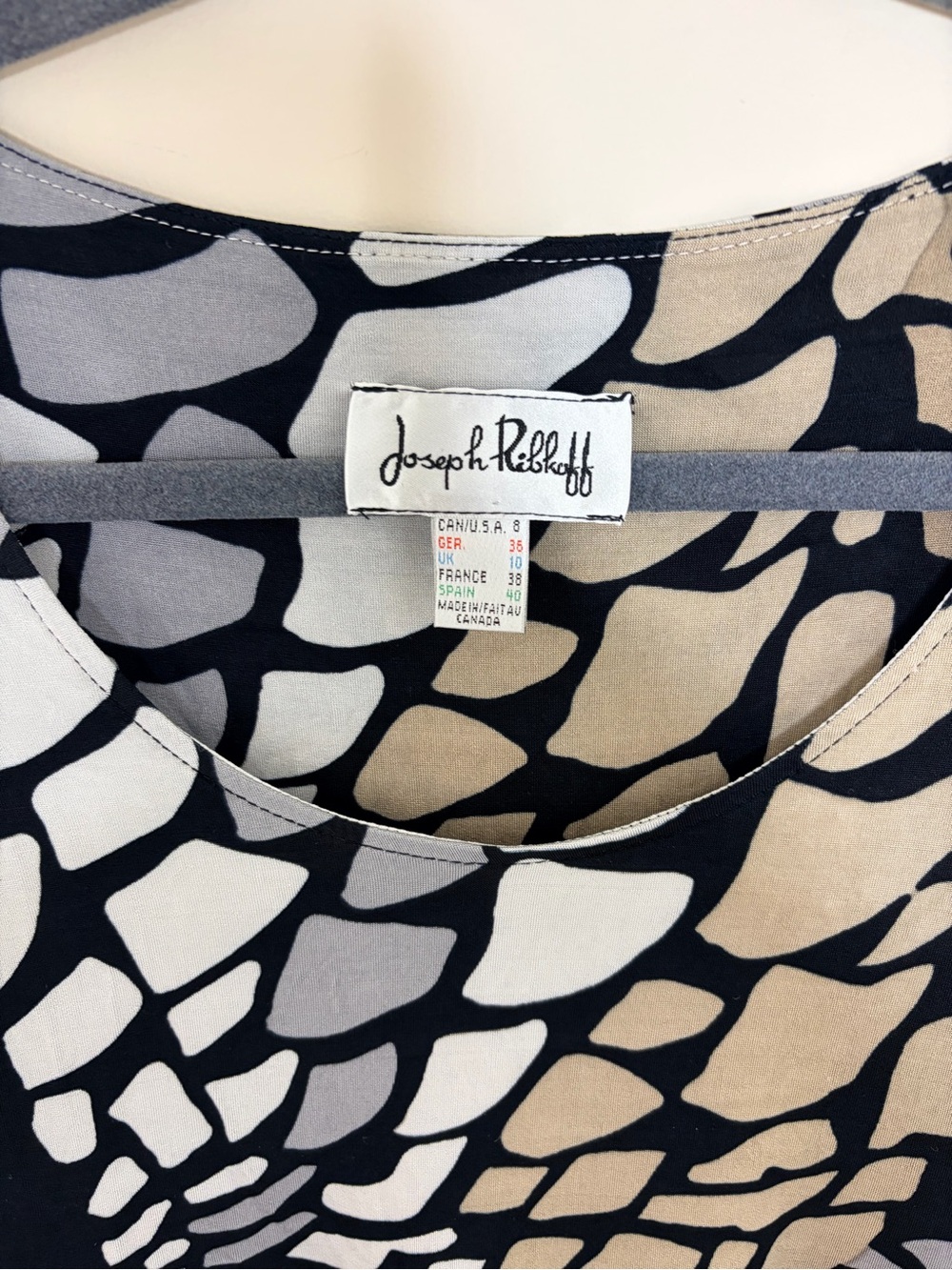 Joseph Ribkoff Patterned Women's Top - Picture 3 of 5